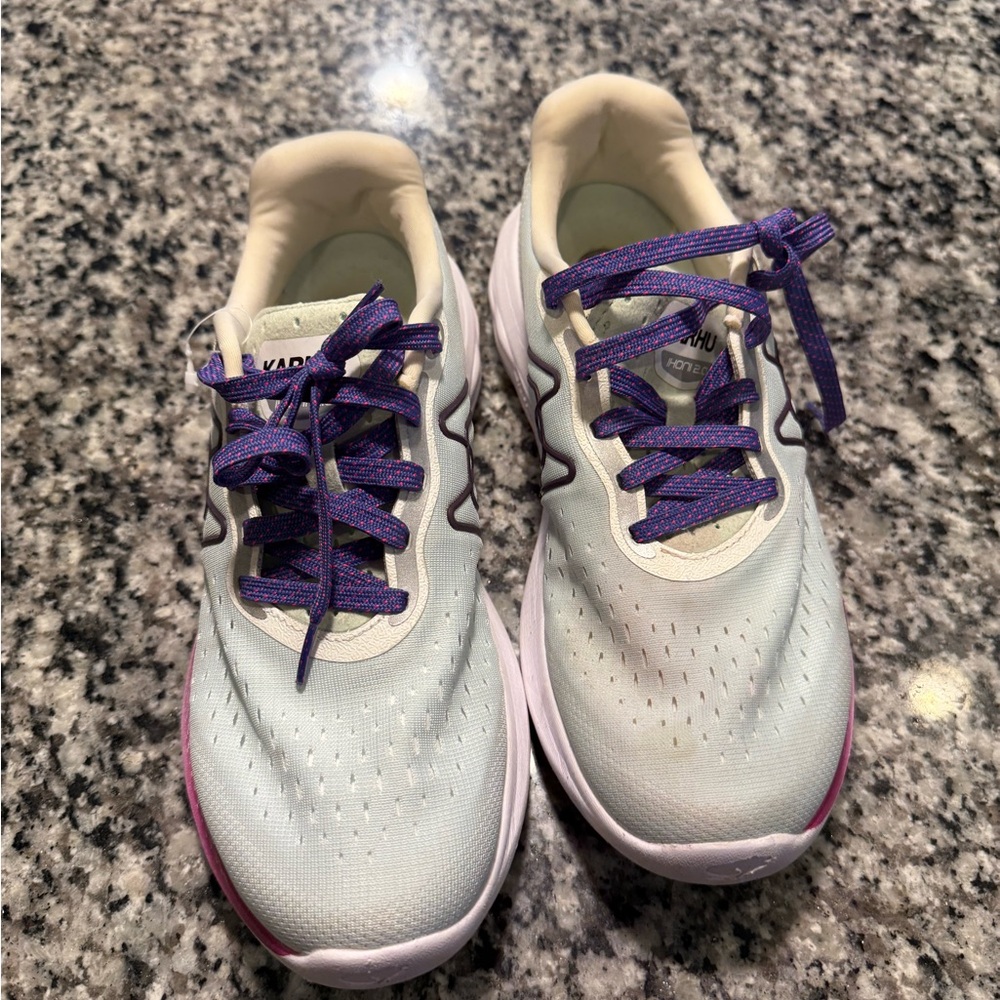 Women's Athletic Shoes with Purple Accents